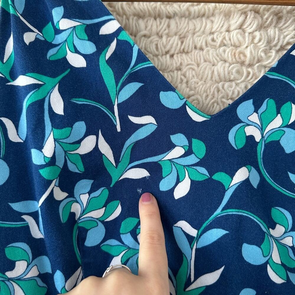 Draper James Floral Knot Shoulder Dress - Picture 5 of 8